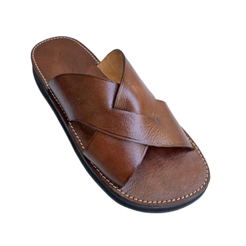 Handmade Moroccan Leather Sandals, Timeless Comfort & Style for Men2