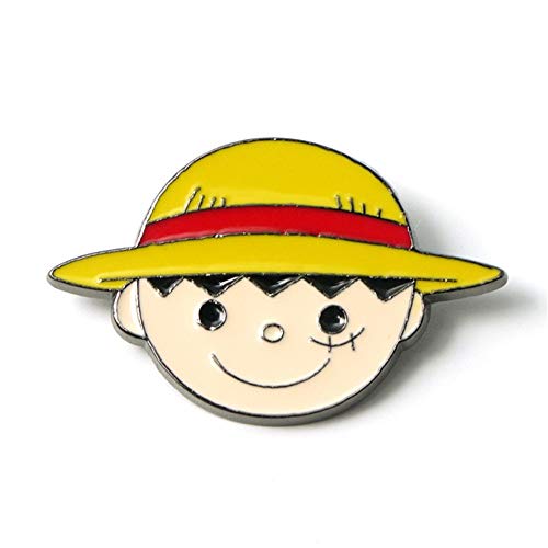 Kimkoala - Broche con diseño de Anime de Dibujos Animados de una Sola Pieza para decoración de Sombreros