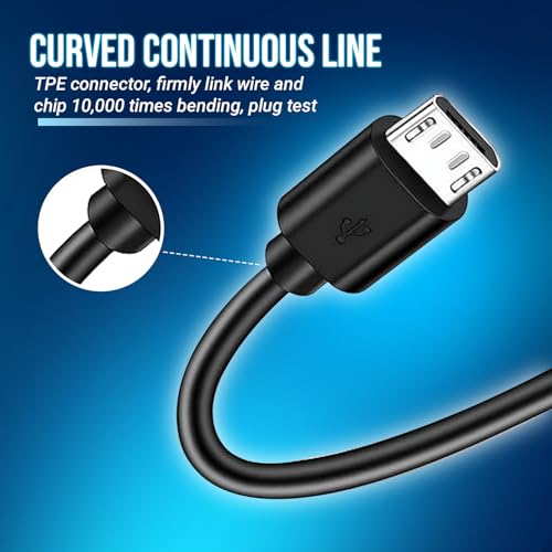 Image of Universal 5V 500mAh Mobile Charger for Keypad Phones - Compatible with Nokia, Samsung, Intex, Lava, Jio Bharat, Feature Phones, Basic Handsets,Reliable Low Power Charging Adapter- (Micro Cable)