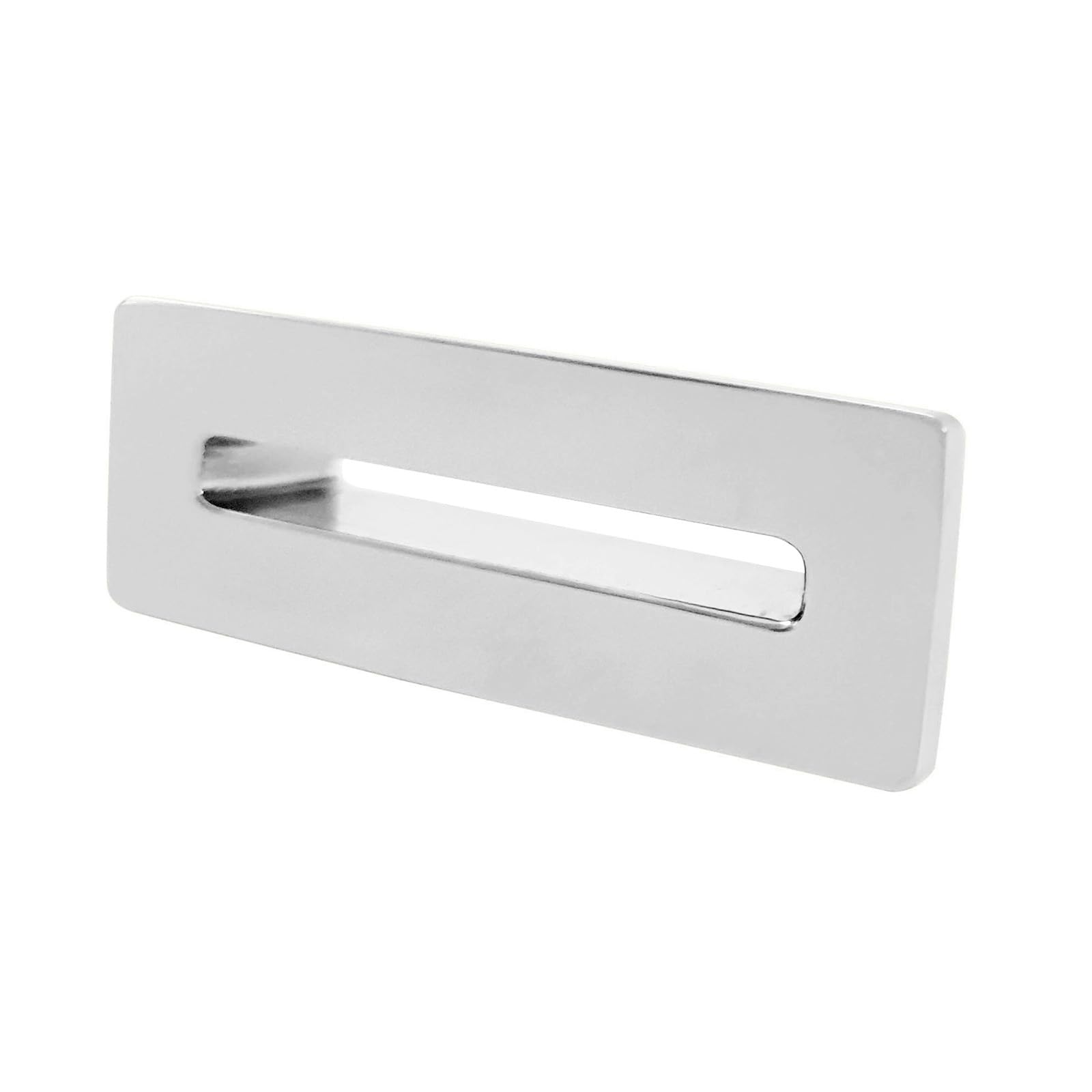 Nes Home Chrome Rectangle Basin Overflow Stopper