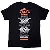 Rock Off officially licensed products Bruce Springsteen Tour 24 Wheel T Shirt S Black #1