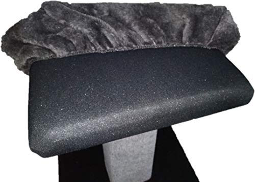 Baw & Miaw Arranhador Coluna 40 Cm. Tapete Arranhador Grafite