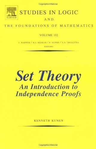 Set Theory An Introduction To Independence Proofs (Studies in Logic and the Foundations of Mathematics) by Kenneth Kunen [1983]