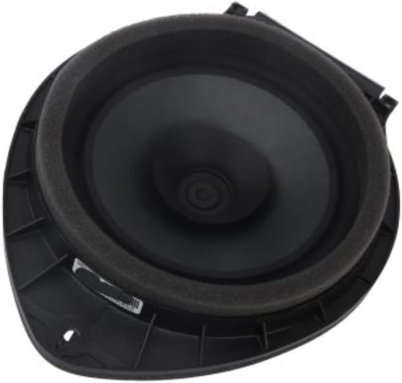 KarParts360 for GMC Acadia 2008-2017 Door Speaker | Rear | Blade Terminal Type | Black Cone | 6.1 inches / 155 millimeters Diameter | 8 ohm Impedance | 12 Watts Power Handling Capacity