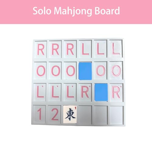Tablero de práctica de Mahjong para un jugador miniatura 2