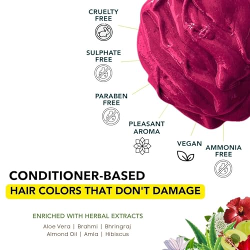 Image of Paradyes Semi-permanent Carola Pink DIY Conditioner Based Hair Colour 120 gm and Lighten Up! Bleach Pack 30 Vol. for all Hair Types