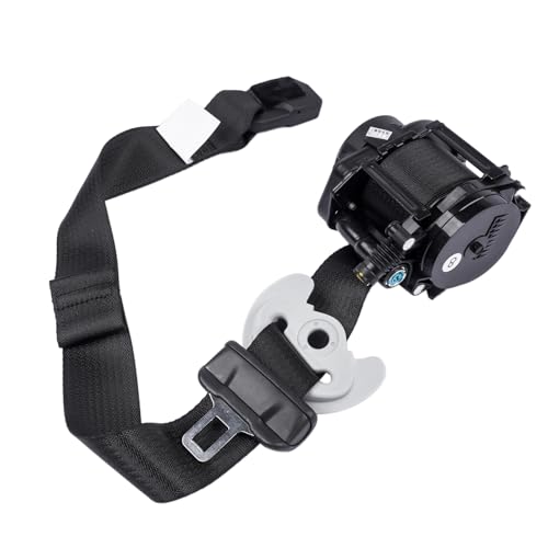 Front Left Driver Side Black Seat Belt 1493782-01-C, Fit for 2020-2023 Tesla Model Y Safety Restraint Replacement