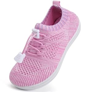 WateLves Toddler Wide Water Shoes Kids Barefoot Beach Swim Shoes Boys Girls Breathable Slip On Walking Sneakers