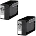 Produktbild 2 XL SCHWARZ Druckerpatronen für Canon Maxify MB2000 Series, MB2050, MB2300 Series, MB2350 | kompatibel zu Canon PGI-1500XL
