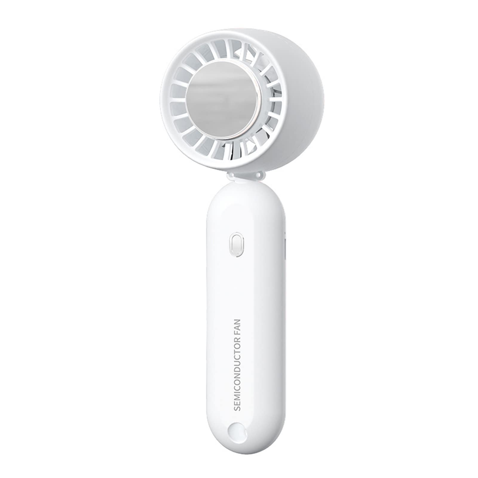 Buxuaaaa Rechargeable Handheld Outdoor Bladeless Foldable Handheld for Children Small Fan Rechargeable