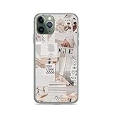 Coastal Vogue Vsco Collage Phone Case Compatible with iPhone 6 6s 7 8 Plus X Xs Xr 11 Pro Max Samsung Galaxy Note S9 S10 S20 Plus