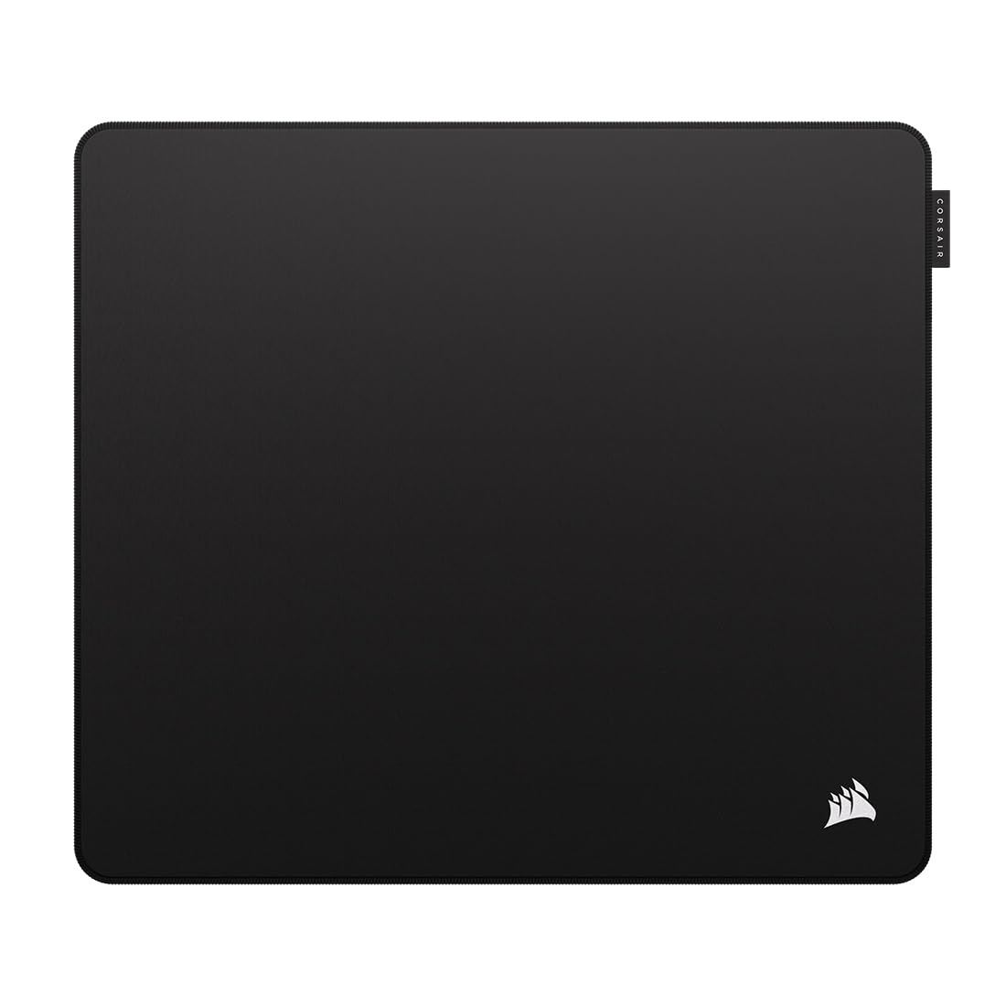 Corsair MM PRO Control Groß Gaming-Mauspad – E-Sport-Thema für Präzision und Mikroeinstellungen, 4 mm Dicke rutschfeste Basis, Abgeschrägte, Genähte Kanten – Schwarz