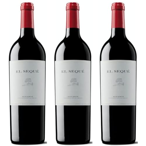 El Sequé vino tinto ecológico de crianza con uva Monastrell, expresión auténtica del Mediterráneo, notas frutales, minerales y gran equilibrio en boca.| 3 botellas