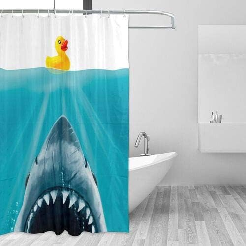 Save Ducky Custom Shower Curtain Decoration 72 x 72 inch image 4
