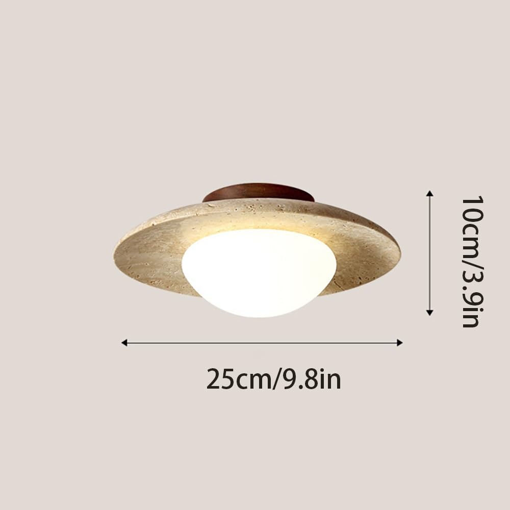 Nowoczesna, Kreatywna Lampy Sufitowa Do Montażu Półpodtynkowego, Marmurowa Oprawa Sufitowa Do Domu Wiejskiego Do Salonu Z Wyspą Kuchenną