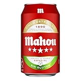 Mahou 5 Estrellas Sin Gluten, 5.4% Volumen de Alcohol