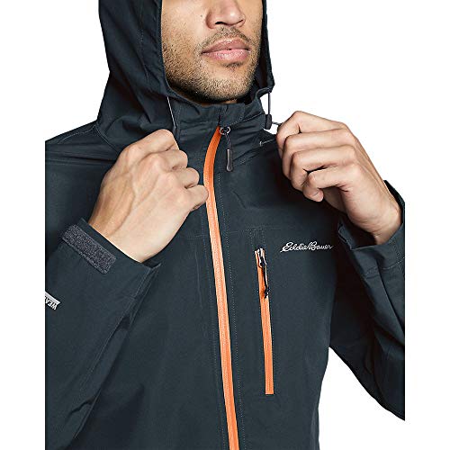 Eddie Bauer Men's Cloud Cap Stretch 2.0 Rain Jacket, Waterproof, Storm, Medium #TOP4