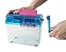 HOME-X Hand Crank Paper Document Shredder, Office and Teaching Supplies
