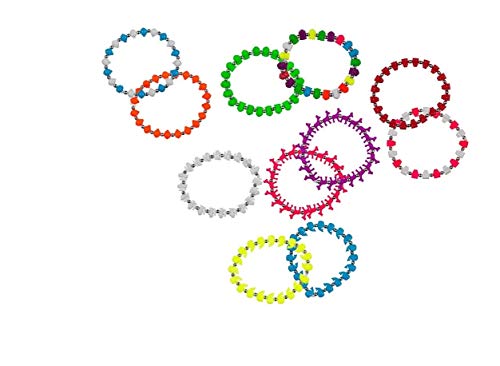 Bavaria Home Style Collection Lot de 10 bracelets d'amitié Cover