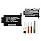 E-yiiviil Ersatzakku 58-000049 Kompatibel mit MC-354775-05 6TH 7TH Gen DP75SDI S13-R1-D with Tools