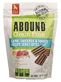 Abound Grain Free Natural Lamb, Chickpea & Squash Jerky Bites Dog Treats - 12 Oz Bag