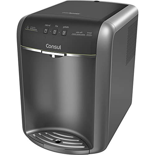 Purificador de Água Titanium de Alta Capacidade de Refrigeração, Consul, CPB36AFBNA, Cinza 220V - Imagem 2