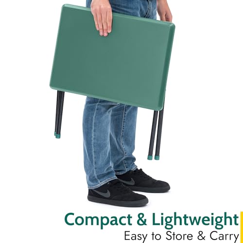Trail Small Folding Camping Table, Lightweight Compact Portable, Non-Slip Surface, Outdoor Picnic, Barbecue, Beach, Garden, Caravan - Image 7