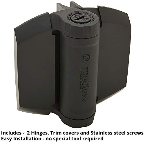 D&D Technologies Ml3Tpka Magnalatch Top Pull Gate Latch Kit With Trueclose Heavy Duty Gate Latch- Child Safety Latch For Any Square Gate #TOP3