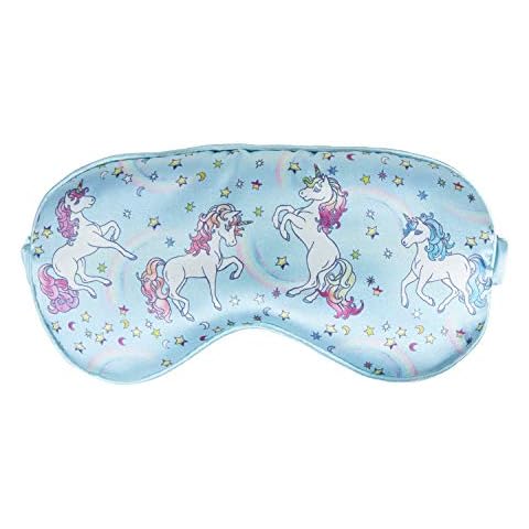 Bodylife Sleep Mask Eye Mask Faux Silk Unicorn For Travel Or Sleep Cover