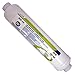 LASCO 37-1821 Ice Maker Inline Filter with 1/4-Inch Compression Connection, 2-Inch x 10-Inch , White
