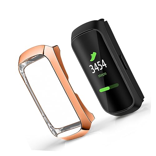 ARTIBETTER R370 Watch Case TPU Watch Case Durable Bumper Case R370 Case Adjustable Protector Golden Watch Case Smart Watch Protector Watch Case Cover R370 Cover Intelligent Protective Frame