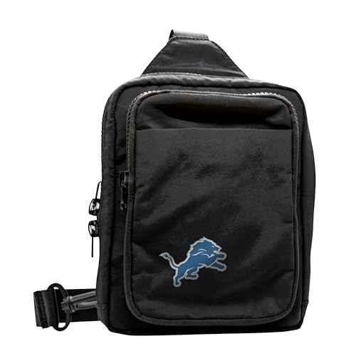 Logo Brands NFL Detroit Lions Dash Pack - Compact with Secure Clip