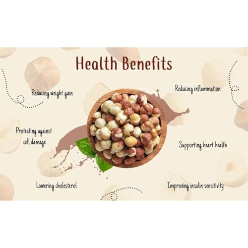 Image of JAIPUR MASALE Premium Hazel Nut Kernels | Healthy Snacks | Healthy & Tasty For Eating | Natural and Ideal for Healthy Snacking | Premium Gift Packaging (100g) with jute bag