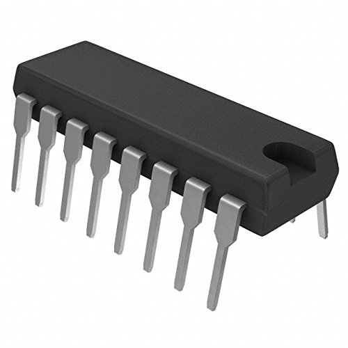 Juried Engineering CD4052BE CD4052 CMOS 20-V, 4:1, 2-Channel Multiplexer IC Breadboard-Friendly DIP-16 (Pack of 5) #1