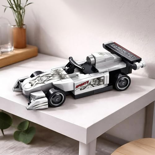 Image of White Comet | F1 Pull Back | STEM Learning: Learn About Potential Energy | Educational Toy for Kids 7+