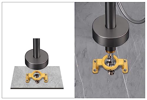 Mitigeur de bain sur pied design cascade gris HLTYGWX