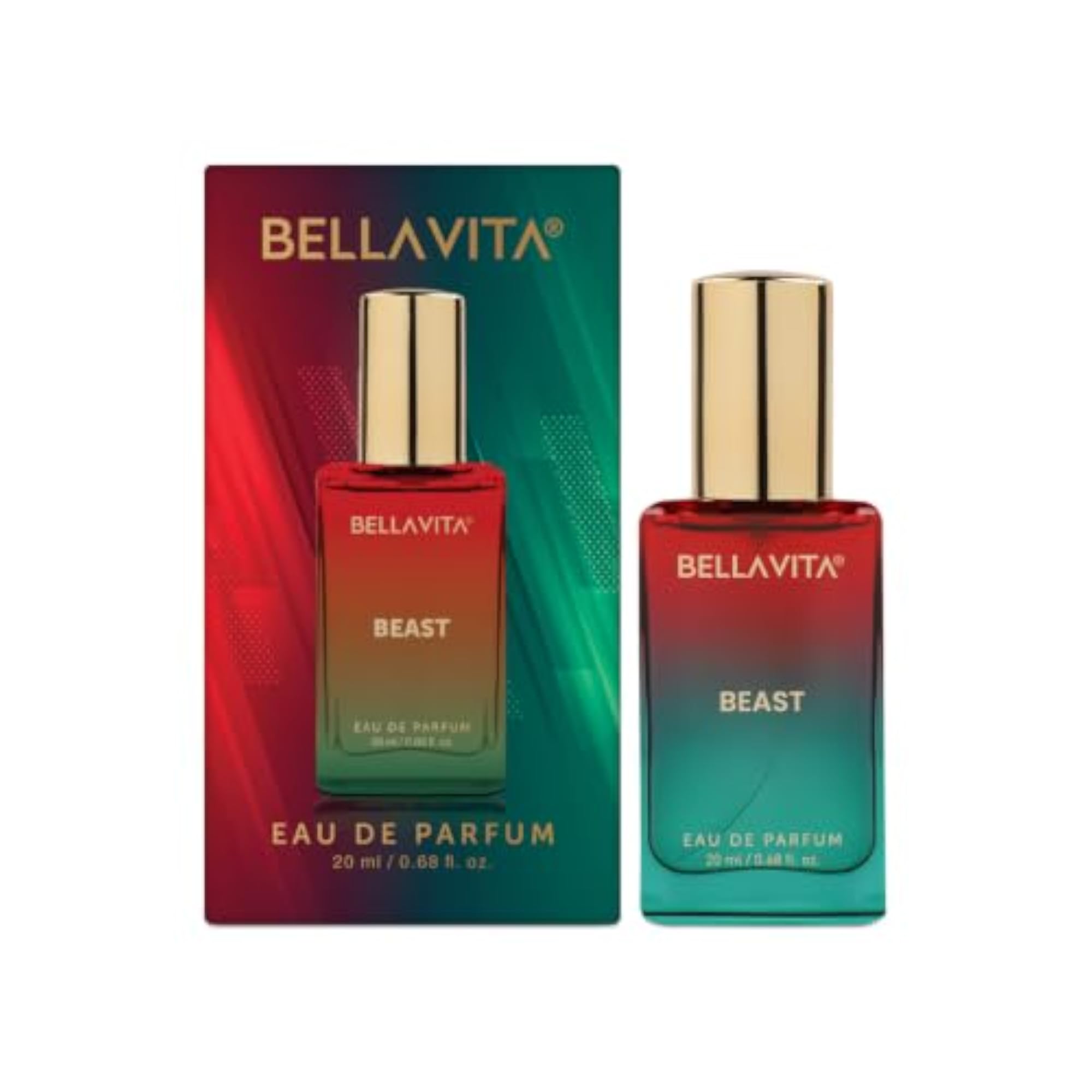 Beast Long Lasting EDP for Men, 20ml