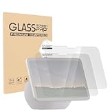 Fukaisu 2 Pack 8.7 Inch Tempered Glass Screen Protector for Echo Show 8 (4th Gen 2025), 9H Hardness Anti-Scratch Bubble-Free Sensitive Touch HD Clear Film Guard Accessories