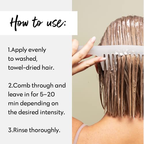 Image of FOUR REASONS Color Mask, Silver (27 Colors) - Hair Gloss & Color Depositing Conditioner - Semi Permanent Hair Toner for Color-Treated Hair Color For Women - Vegan & Cruelty-Free - 6.76 fl oz
