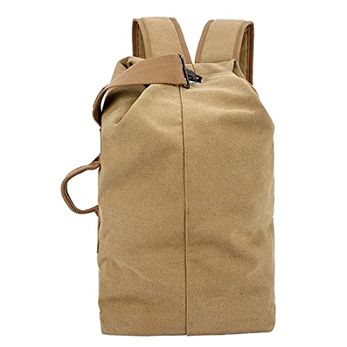 Sac à dos sport homme en toile grande capacité au style minimaliste épuré