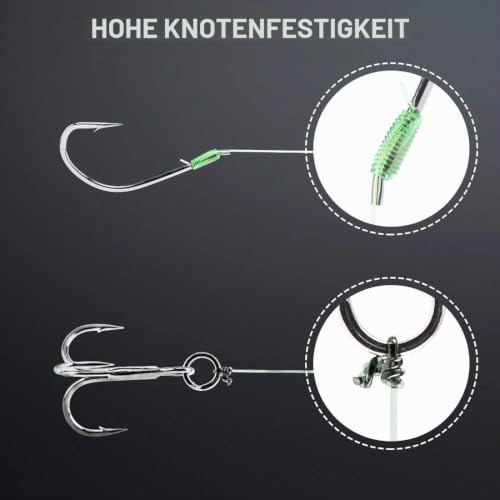 Foto von Seaknight Blade Nylon Angelschnur Monofil Karpfen 1000M Salzwasser Monofile Angelschnur Forelle 2-35LB Schwarz Weiß Blau Grün Gelb