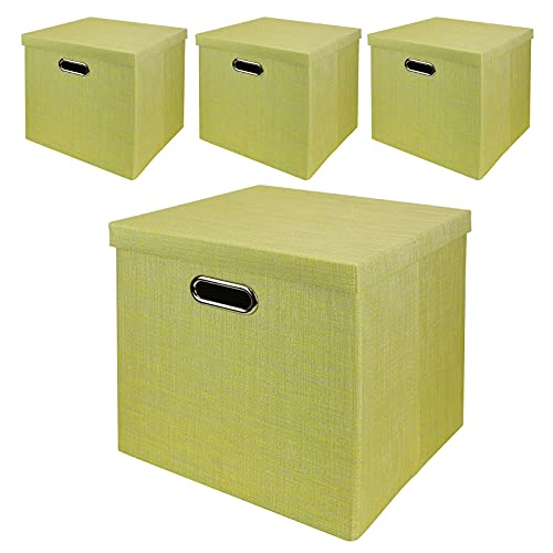 Posprica Aufbewahrungskörbe, 13 x 13 x 13 x 13 faltbare Aufbewahrungsboxen Cover