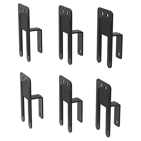 ZIYOO Non Slip Mattress Gaskets for Smart Foldable Bed Base, Anti-Slip Baffle Fit for Metal Bed Frames, 6 PCS Cover