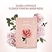 JMsolution Glow Luminous Flower Firming Mask | Rosewater & 4 Flower Extracts for Hydration, Firming & Radiance | 10 Sheets | Korean Skincare Sheet Mask for All Skin Types