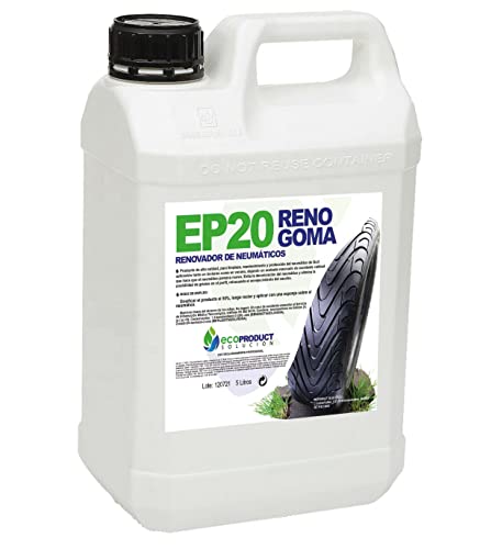 EP20 RENOGOMA - Renovador de neumáticos. Producto concentrado, rejuvenecedor y abrillantador. 5 Litros Cover