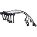 Spark Plug Wire compatible with MITSUBISHI MONTERO 97-02 / MONTERO SPORT 97-07 SET 6 Leads 5mm Long