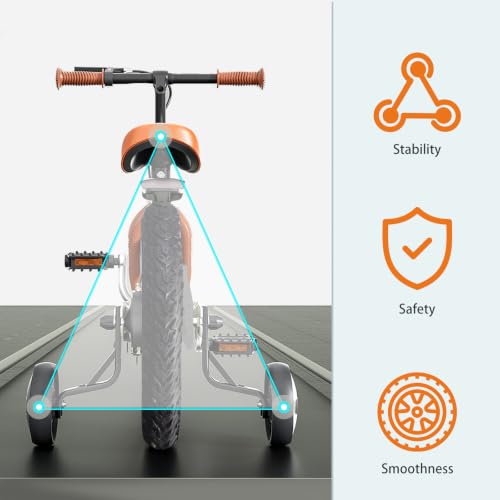 Decmuerx 2-in-1 Balance to Pedal Bike