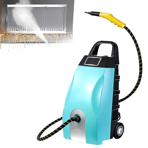 EpyGnom Limpiador de Motores a A Vapor de Alta Temperatura de 3,5 L, Hidrolavadora a Vapor Multiusos de Alta Presión, Calor de 110 °C para la Eliminación de Manchas en Múltiples Superficies Blue