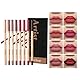 8 PCS Lip Liner Pencil Set - Matte Nude Lip Contour Lipliner, Waterproof Long Lasting Lipstick Lip Liner Set, Smudge-Proof Lip Pen (#8PCS-04)