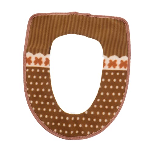 Cabilock Toilettensitzkissen Toilettensitz Badezimmer Toilettensitzbezug Pads Toilettensitzbezug Für Badezimmer Weicher Dicker Wärmer Toilettensitzbezug Pad Toilettensitzwärmer Für